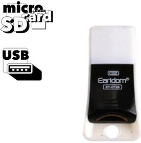 Картридер Earldom ET-OT25 MicroSD на USB (черный) | купить в розницу и оптом