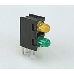 0035.9675.2, 0035.9675.2, Green & Red Right Angle PCB LED Indicator