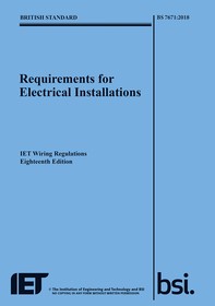 978-1-78561-170-4, Requirements for Electrical Installations, 18th edition by The