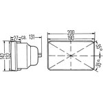 1AE 003 427-011, 1AE 003 427-011_фара основная! вставка H4 L/R\ Honda Civic ...