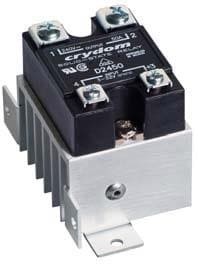 HS251-D2450, Solid State Relay - 3-32 VDC Control Voltage Range - 28 A Maximum Load Current - 0.04 A Minimum Load Current - 24 ...