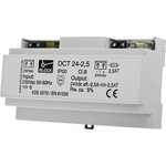 DCT24/2.5, DCT Linear DIN Rail Power Supply, 230V ac ac Input, 24V dc dc Output ...