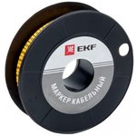 Кабельный маркер 4.0кв.мм, 6, 500ед, ЕС-2 plc-KM-4-6