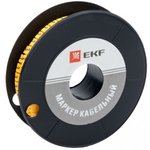 Кабельный маркер 6.0кв.мм, 3, 500ед, ЕС-3 plc-KM-6-3
