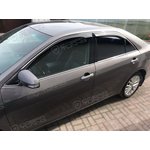Дефлектора на окна Toyota Camry VII Sd 2011 ХРОМ.МОЛДИНГ деф.окон Cobra tuning ...