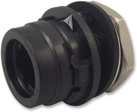 HR30-6R-6PD(71), Круглый разъем, IP68, Серия HR30, Гнездо с Монтажом в Панель, 6 контакт(-ов), Контакт под Пайку