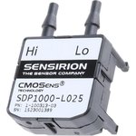 SDP1000-L025, SDP1000 Series Pressure Sensor, -62Pa Min, 62Pa Max ...