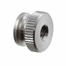 7213-SS, Thumb Nut - #8-32 Thread Size - 0.437" (11.10mm) 7/16" Width - Stainless Steel.