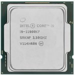 Процессор CPU Intel Core i9-11900KF (3.5GHz/16MB/8 cores) LGA1200 OEM, TDP 95W, max 128Gb DDR4-3200, CM8070804400164SRKNF, 1 year