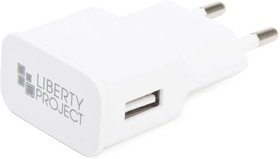 Фото 1/3 Блок питания (сетевой адаптер) LP с выходом USB 2.1A с кабелем Apple Lightning 8-pin "Classic Plus" белыйевропакет)