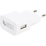 Блок питания (сетевой адаптер) LP с выходом USB 2.1A с кабелем Apple Lightning ...