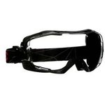 GG6001SGAFBLK, GoggleGear Anti-Mist UV Safety Goggles, Clear PC Lens