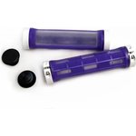 Грипсы MTB HL-G309, 130 мм, с 2 грипстопами, под шестигранник, фиолетовые H000008040