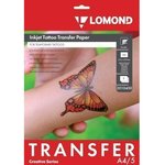 2010450, Бумага LOMOND для временных татуировок Inkjet Tattoo Transfer, А4, 5л
