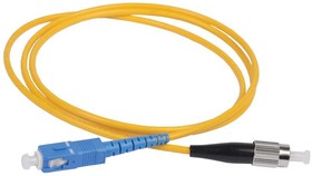 Патч-корд оптический коммутационный переходной для одномодового кабеля (SM); 9/125 (OS2); SC/UPC-FC/UPC; одинарного исполнения (Simplex); LS