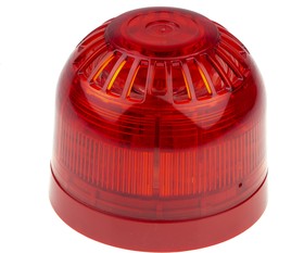 Фото 1/4 PSC-0047, Red Sounder Beacon, 17 → 60 V dc, IP21, 106dB at 1 Metre
