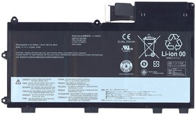 Фото 1/2 Аккумуляторная батарея для ноутбука Lenovo ThinkPad T430u Ultrabook (L11N3P51) 47Wh черная