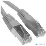 Патч-корд FTP Cablexpert PP22-3m кат.5e, 3м, серый