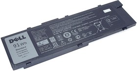 Аккумуляторная батарея для ноутбука Dell Precision 15 7520 (T05W1) 11.4V 7950 mAh