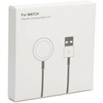 USB кабель для зарядки Apple Watch 1м белый (коробка)