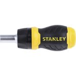 0-66-358, 1/4 in Hexagon Phillips, Pozidriv, Slotted Ratchet Screwdriver