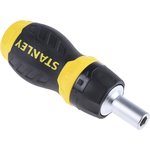 0-66-358, 1/4 in Hexagon Phillips, Pozidriv, Slotted Ratchet Screwdriver