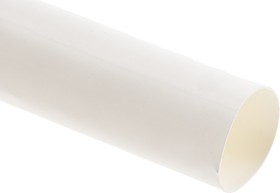 RNF-100-1/2-9-STK, Heat Shrink Tubing, White 12.7mm Sleeve Dia. x 1.2m Length 2:1 Ratio, RNF-100 Series