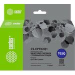 Картридж струйный Cactus CS-EPT02Q1 T02Q черный (1084мл) для Epson WorkForce ...