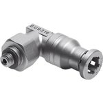CRQSL-M5-6, CRQSL Series Elbow Threaded Adaptor, M5 Male to Push In 6 mm ...