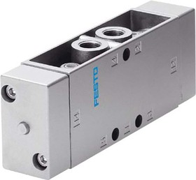 JH-5-1/4-EX, 5/2 Bistable Pneumatic Solenoid/Pilot-Operated Control Valve - Pneumatic G 1/4, G 1/8 JH Series, 536036