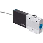 MHE4-MS1H-3/2G-1/4-K, 3/2 Closed, Monostable Pneumatic Solenoid/Pilot-Operated ...