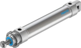 DSNU-40-160-PPV-A, Pneumatic Roundline Cylinder - 196036, 40mm Bore, 160mm Stroke, DSNU Series, Double Acting