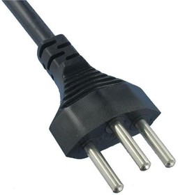 377003-E01, AC Power Cords INTL 2.5m 3x1.0 10A SWITZ IEC884/EN50075