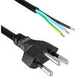 377009-01, AC Power Cords INTL 1.8m 3X1.0 10A SWITZ IEC884/EN50075