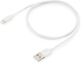 Фото 1/6 Кабель Buro BHP LIGHTNING 0.8 USB (m)-Lightning (m) 0.8м белый