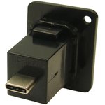 CP30211M3B, Адаптер USB, M3 Hole, Гнездо USB Типа C, Штекер USB Типа C, FT