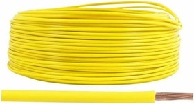 Провод электрический пугв 1x4 мм2 желтый, 15м OZ250828L15