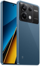 Фото 1/10 Смартфон POCO X6 5G 12+512GB Blue (MZB0FR6RU)