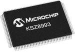 KSZ8993ML, Ethernet Switch 3-Port 100Mbps 128-Pin PQFP Tray