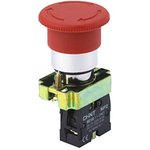 Кнопка управления "Грибок" NP2-BS542 d40мм 1НЗ IP40 с фиксацией без подсветки ...