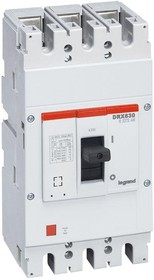 Выключатель автоматический 3п 630А 50кА DRX630 термомагнитн. расцеп. Leg 027245