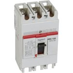 Выключатель автоматический 3п 100А 20кА DRX125 термомагнитн. расцеп. Leg 027028