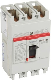Выключатель автоматический 3п 25А 20кА DRX125 термомагнитн. расцеп. Leg 027022
