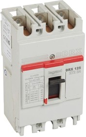 Выключатель автоматический 3п 63А 36кА DRX125 термомагнитн. расцеп. Leg 027224