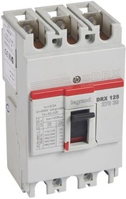 Выключатель автоматический 3п 63А 10кА DRX125 термомагнитн. расцеп. Leg 027039