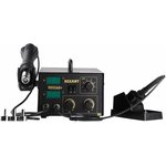 12-0724, Паяльная станция (паяльник + фен), модель R852AD+, 100-500°C, LED дисплей