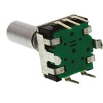 PEC11R-4120F-S0018, 18 Pulse Incremental Mechanical Rotary Encoder with a 6 mm ...