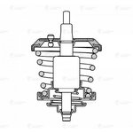 Термостат для а/м VW Passat B6 05-/Skoda Octavia A5 04- 1.8T/2.0T 95°С термоэл ...