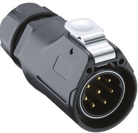 0254 08, Circular Connector, 8 Contacts, Cable Mount, Plug, IP67, 02 Series