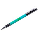 Подарочная шариковая ручка Fantasy синяя, 0.7 мм, бирюзовый корпус акрил CPs_70502